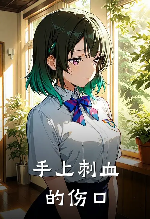 手上刺血的伤口