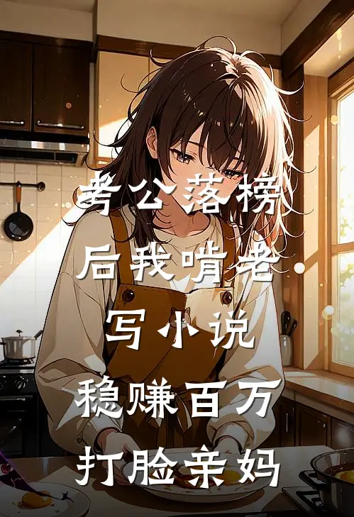 考公落榜后我啃老写小说，稳赚百万打脸亲妈