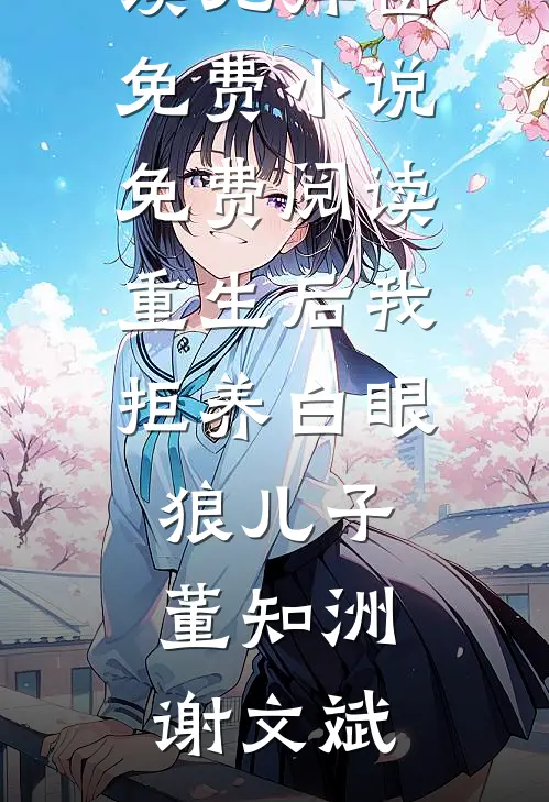 重生后我拒养白眼狼儿子(董知洲谢文斌)免费阅读无弹窗_免费小说免费阅读重生后我拒养白眼狼儿子(董知洲谢文斌)