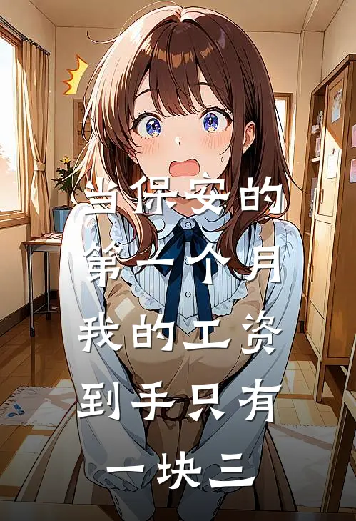 当保安的第一个月，我的工资到手只有一块三