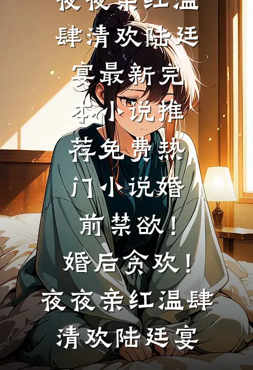 婚前禁欲！婚后贪欢！夜夜亲红温肆清欢陆廷宴最新完本小说推荐_免费热门小说婚前禁欲！婚后贪欢！夜夜亲红温肆清欢陆廷宴