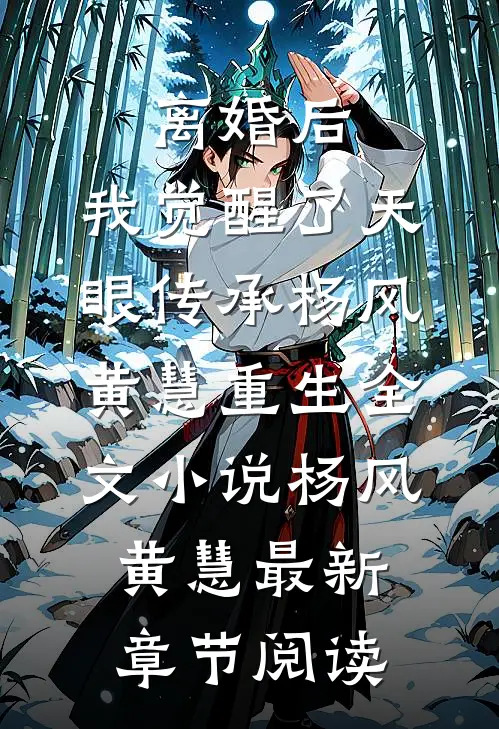 离婚后，我觉醒了天眼传承杨风黄慧重生全文小说杨风黄慧最新章节阅读