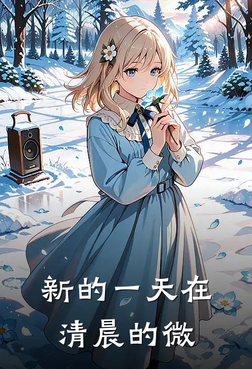 新的一天在清晨的微