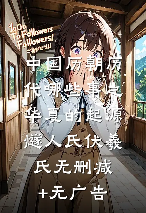 中国历朝历代哪些事之华夏的起源燧人氏伏羲氏无删减+无广告